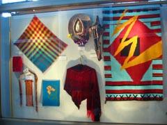 weavings, shawl, hat, tapestry