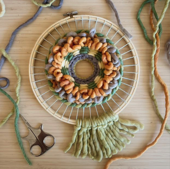 WORKSHOP: “Start to Finish: Circular Woven Sampler with Emily Nicolaides”
