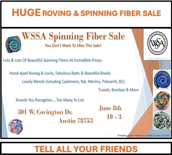 Fiber Sale – Weavers & Spinners Society of Austin