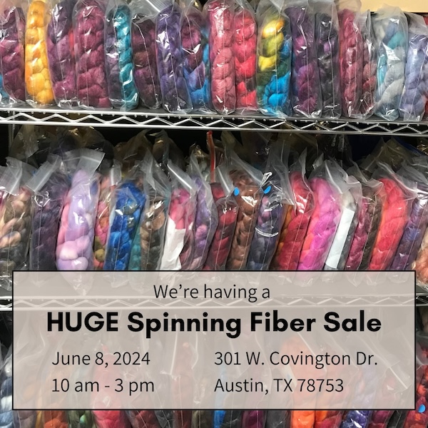 HUGE Spinning Fiber Sale